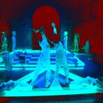 Immagini opera multimediale: Il giardino dei veleni - Teatro SalaUno, 2005