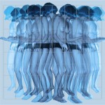 Vincenzo Ceccato -"Transizione"-2012-tecnica mista su plexiglass e tela-cm. 50x50